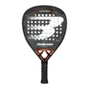 Bullpadel Vertex 04 25 Unstrung 370G Padel Racket Padel Racket Dark Grey - Orange - 1