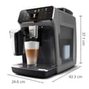 Philips 5500 Series Fully Automatic Espresso Machine – 20 Hot & Iced Coffees, Quick-to-Clean LatteGo Milk System, 40% quieter with SilentBrew, Less waiting with QuickStart, Grey(EP5544/50) - 8