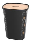 EDA Wood Pellet Box XL Black 45 kg - 1