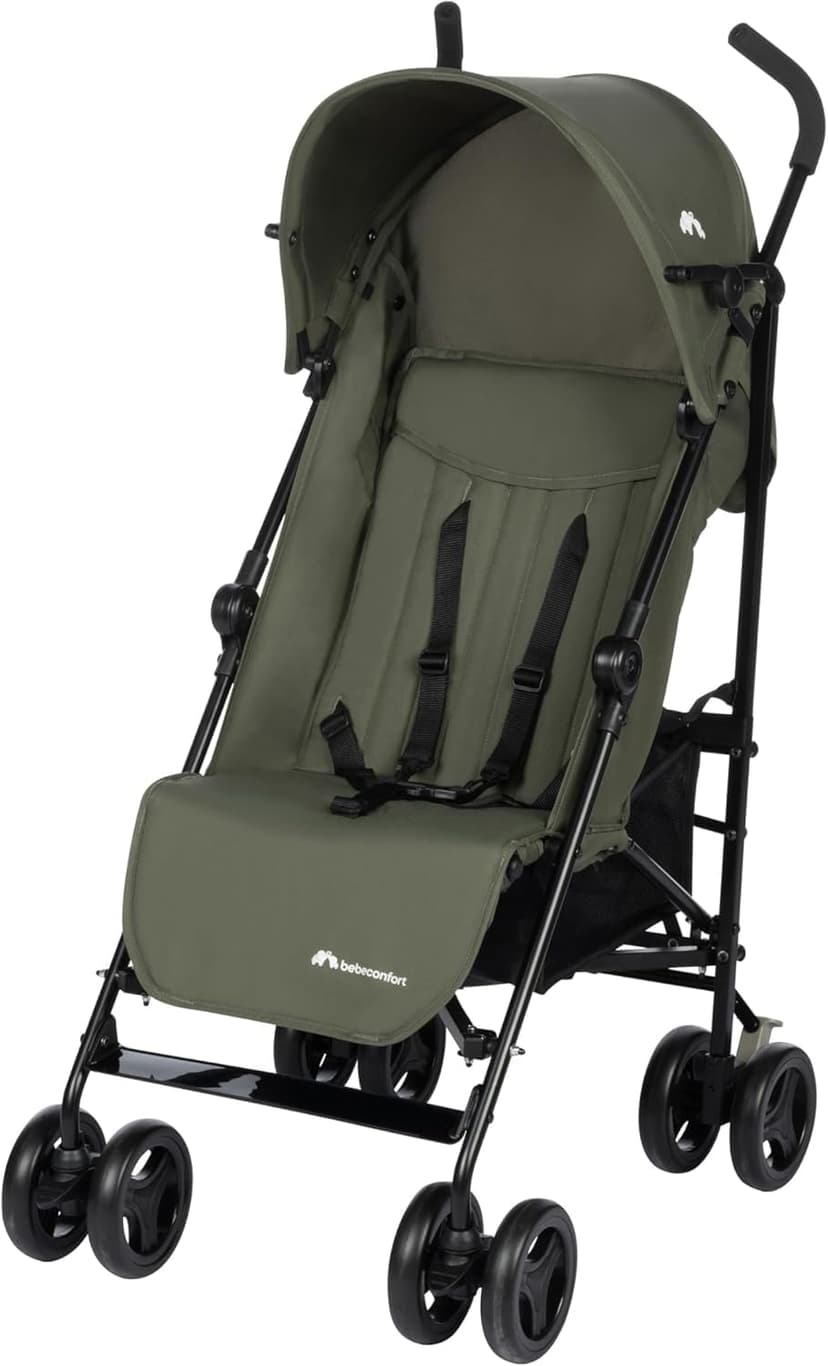 Bebeconfort Rainbow, Poussette Canne Multipositions, Poussette compacte et Légère, de 6 mois à 4 ans, jusqu'à 22 kg, Mineral Green - 1