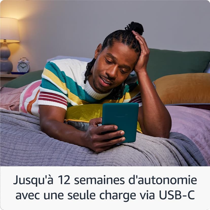 Amazon Kindle Paperwhite (Nouvelle génération) - Notre modèle le plus rapide avec un nouvel écran antireflets et une autonomie de plusieurs semaines - 16 Go - Sans publicités - Noir - 3