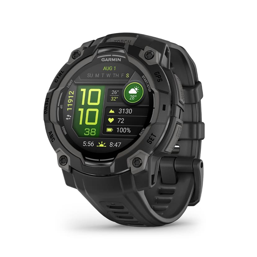 Garmin Instinct 3,45mm,AMOLED,Black Bezel with Black Band - 1