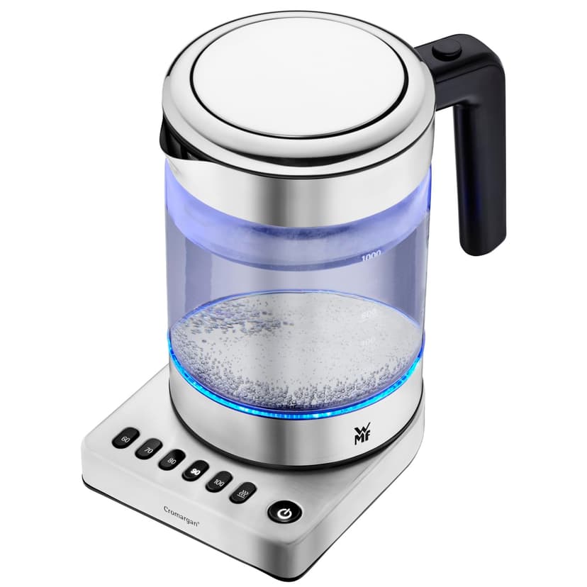 WMF KITCHENminis 04.1318.0012 electric kettle 1 L Stainless steel 1960 W KITCHENminis 04.1318.0012, 1 L, 1960 W, Stainless steel, Glass, Water level indicator, Cordless - 3