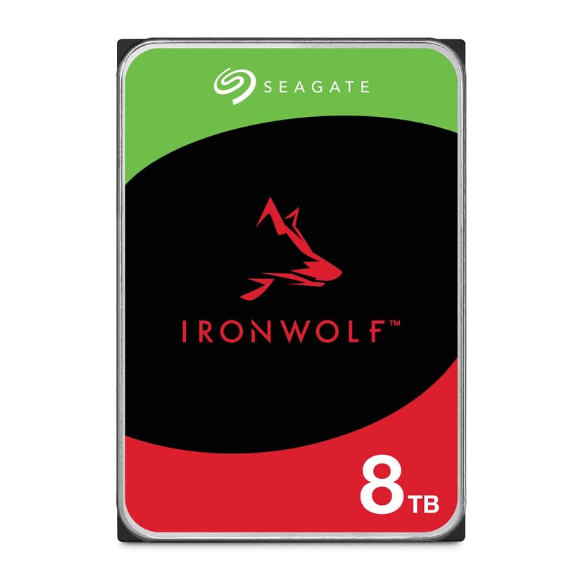 Seagate IronWolf 8TB, Internal NAS HDD, CMR, 3.5 Inch, SA… - 1