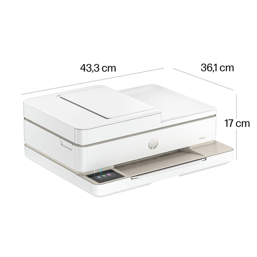 HP Envy 6520e, 714N9B, Imprimante Multifonction Jet d'encre A4, Couleur, Recto Verso Automatique, Jusqu'à 10 ppm, Wi-FI, Chargeur Automatique, Fax, 3 Mois de Forfait Instant Ink Gratuit, Portobello - 4