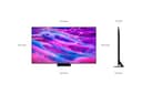 Samsung 55 Inch Neo QLED QN80F 4K Smart TV with Vision AI, Quantum Matrix Technology Core, Motion Xcelerator 144Hz and Gaming Hub - 4