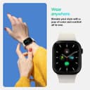 Spigen Nano Pop Bracelet en Silicone Compatible avec Apple Watch Ultra 3/2/1 49mm, Series 11/10 46mm, Series 9/8/7 45mm, 44mm - Orange Beige - 7