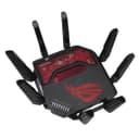 ASUS ROG Rapture GT-BE19000 Tri-band WiFi 7 Gaming Router (320MHz Channels & 4k-QAM, MLO, 2x 10G ports, AI WAN detection, Triple-level Game Acceleration, AiMesh, free network security, VPN features) - 4