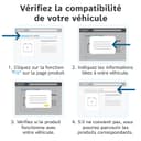 Bosch S4E08 - car battery - 70A/h - 760A - EFB technology - adapted for vehicles with Start/Stop system - 7