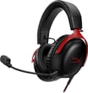 HyperX Cloud III – Casque de Gaming Filaire, PC, PS5, Xbox Series X|S, DTS, Mousse à mémoire de Forme, Microphone au Son cristallin de 10 mm, avec Suppression du Bruit, USB-C, USB-A, 3.5mm – Noir - 1