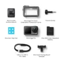 Caméra d'action Xtra Pro, caméra de vlogging 4K avec capteur 1/1,3", étanche à 20 m, vision nocturne et stabilisation pour cyclisme, plongée, tir sportif - 6