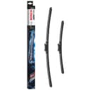 Bosch Wiper Blade Aerotwin A555S, Length: 600mm/400mm – Set of Front Wiper Blades - Only for Left-Hand Drive (EU) - 1