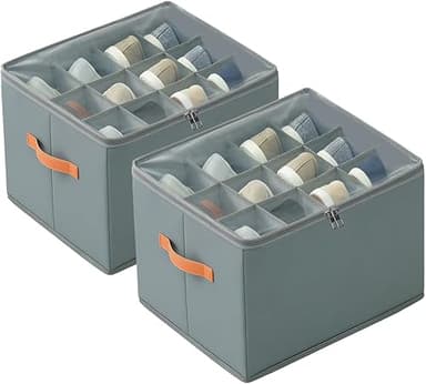 Omtofo 2 Pièces Organisateur Chaussures Convient pour 12-…
