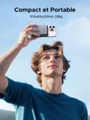 UGREEN Nexode Qi2 15W Batterie Externe 10000mAh 20W Certifié Compatible avec MagSafe iPhone 17 16 15 14 13 12 Air Plus Pro Max Power Bank Induction USB C Charge Rapide Chargeur Portable Magnétique - 6