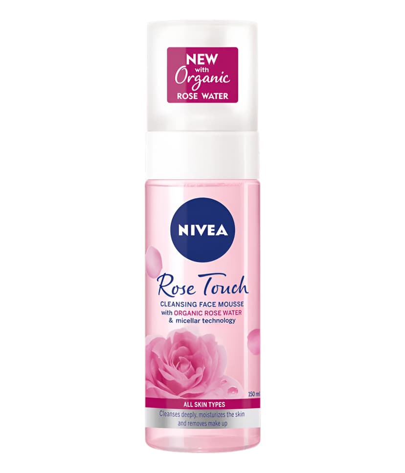 NIVEA Lot de 2 mousses nettoyantes pour le visage - Rose … - 1