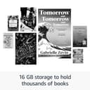 Amazon Kindle (newest gen) – Lightest and most compact Kindle with glare-free display, faster page turns, adjustable front light and long battery life – 16 GB – With Ads – Black - 5