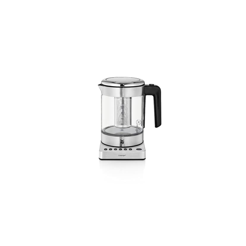 WMF KITCHENminis 04.1318.0012 electric kettle 1 L Stainless steel 1960 W KITCHENminis 04.1318.0012, 1 L, 1960 W, Stainless steel, Glass, Water level indicator, Cordless - 1