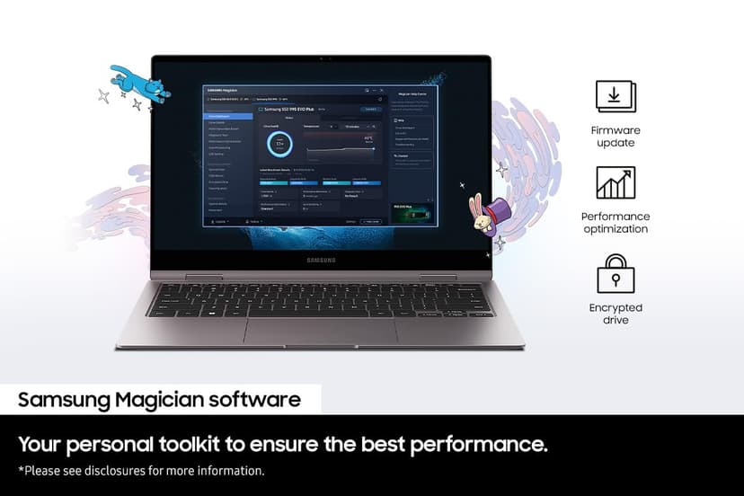 Samsung 990 EVO Plus, 1TB, PCIe 4.0 x4 / 5.0 x2, NVMe2.0 (up to 7150 MB/s), NVMe M.2 (2280), Internal Solid State Drive (SSD), MZ-V9S1T0BW - 5