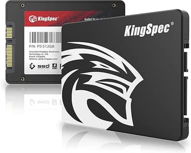 KingSpec 512Go 2.5" SATA SSD, 3D NAND Flash Disque Dur SS…