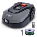 Scheppach RoboCut XXL900 | Largeur de Coupe 18cm | Hauteur de Coupe 20-60 mm | Détecteur de Pluie | WiFi & BT | Contrôle par App | Pente de 35% | avec Station, 9 Lames, 170m de câble & 230 Crochets - 1