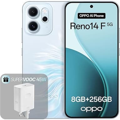 OPPO Reno14 F 5G 8+256Go, Smartphone Android Débloqué IA,…