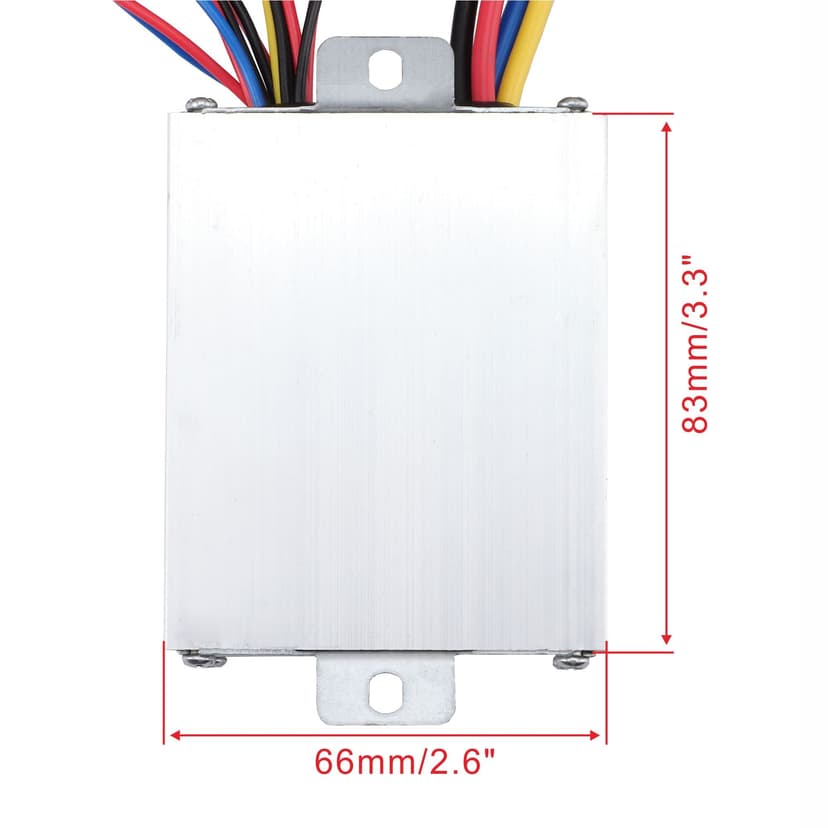 WOOSTAR Motorcycle Speed Controller 36V 500W Replacement for Electrical Scooter E Bike Bicycle Tricycle Brush - 2