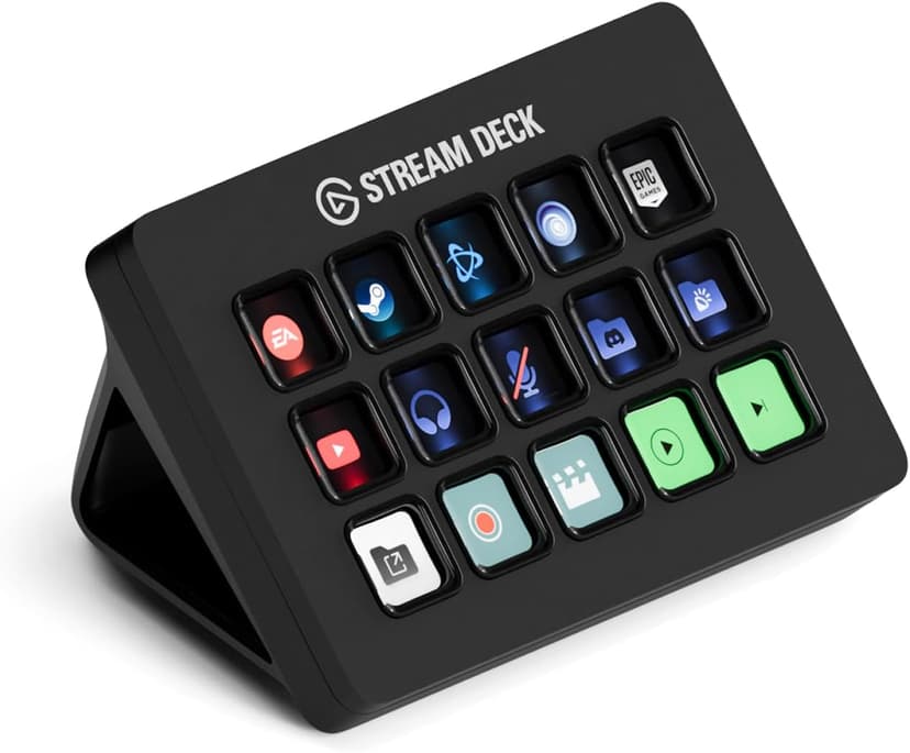 Elgato Stream Deck MK.2 – Studio Controller, 15 macro key… - 1