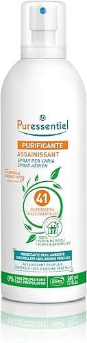 Puressentiel – Assainissant - Spray Aérien aux 41 Huiles Essentielles - 100% pures et naturelles - Efficacité prouvée contre les virus, germes et bactéries – Traite la pollution de l’air – 500 ml