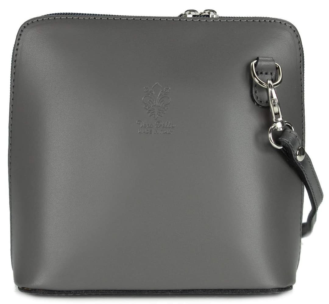 Vera Pelle Women's Cross-Body Bag grey grey