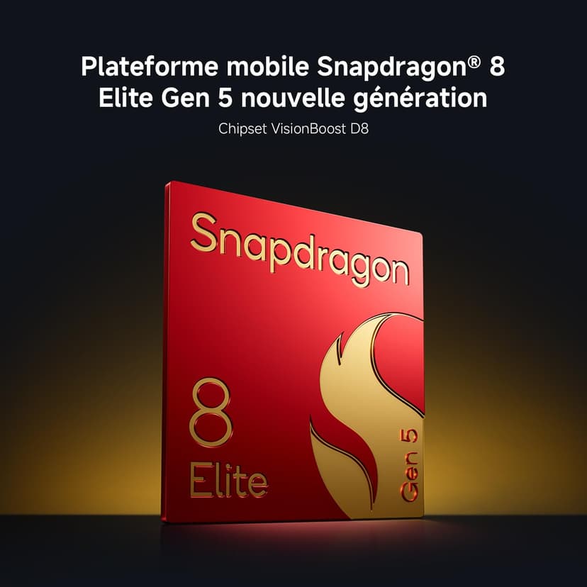 Xiaomi POCO F8 Ultra, Smartphone 12+256 Go, écran AMOLED 6,9" 120 Hz, Appareil Photo 50 MP Light Fusion 950 avec OIS, Son signé Bose, Batterie 6500 mAh, Noir, Garantie 2 Ans, Chargeur Non Inclus. - 6