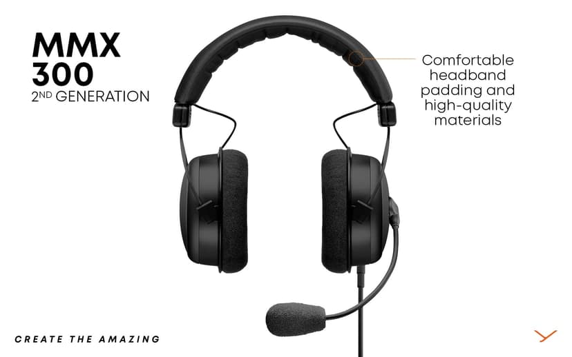 beyerdynamic MMX 300 premium over-ear gaming headset (2nd Generation) with microphone and suitable for PS4, XBOX One, PC & Notebook - 4