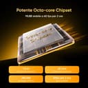 realme Note 70T Smartphone 4+128 GB, Batteria da 6.000 mAh, Ricarica rapida da 15 W con carica inversa da 6 W, 24 GB di RAM dinamica, Display con comfort visivo da 90 Hz, nero - 5