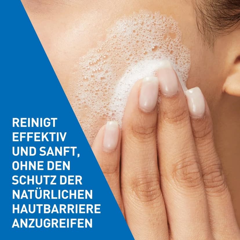 CeraVe Foaming Cleanser for Normal to Oily Skin with Niacinamide & 3 Essential Ceramides, Developed with Dermatologists, Gently Cleanses & Removes Excess Oil, Fragrance-Free - 5