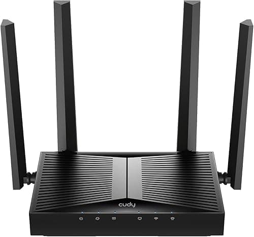 Cudy BE3600 Dual-Band Wi-Fi 7 Router, Lightning-Fast Speeds, 3600Mbps, 2.5G Multi-Gig Connectivity, Far-Reaching Coverage, Smooth and Stable, WR3600H