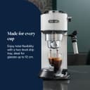 De'Longhi EC685.W Dedica Style Pump Espresso, Metal, 1.45 W, 1 Liter, White - 7