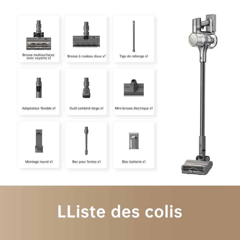 Dreame R20 aspirateur de table Noir Sac à poussière - 8