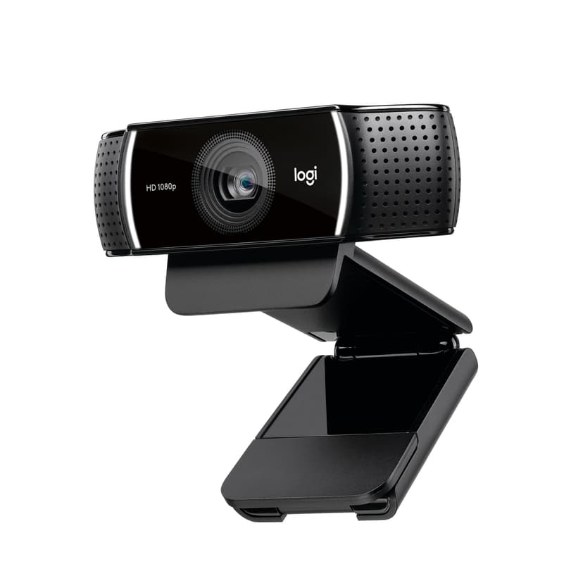 Logitech C922 Pro Stream Webcam, Streaming Ultrarapide HD 1080p/30ips/HD 720p/60ims, Audio Stéréo, Correction HD, Mise au Point Automatique, Youtube, Twitch, Camera PC/Mac/Portable/Macbook/Tablette - 1