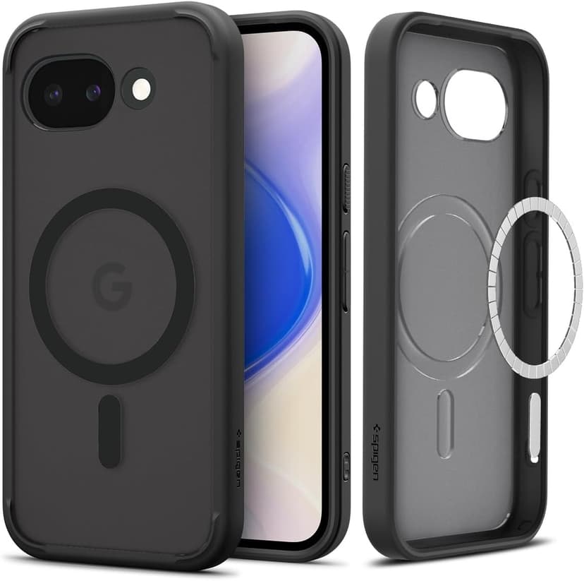 Spigen Ultra Hybrid MagFit Case Compatible with Google Pixel 10a - Frost Black - 1