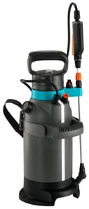 Gardena Pressure Sprayer 5 l EasyPump: Battery pressure sprayer with integrated foot tread, telescopic lance including locking function, shoulder strap and nozzle protection (11136-20) - 1