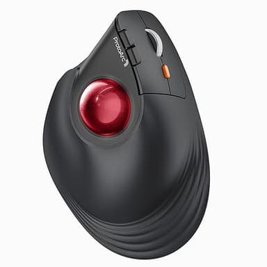 ProtoArc EM05 NL Trackball Souris Verticale sans Fil, Sou…