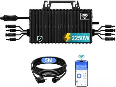 Micro Inverter 2250 W, Solar PV Inverter with WiFi, IP67 …