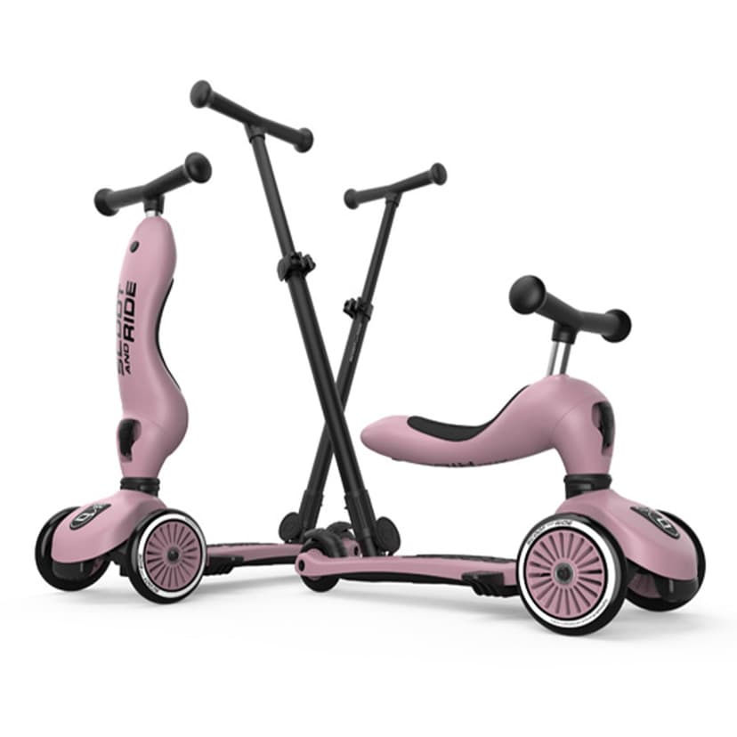 Scoot & Ride Highwaykick 1 Push and Go Kickboard with Seat Children's Scooter 2 in 1 Balance Bike with Handlebar from 1 2 Years Grows with Your Child Height Adjustable Tool-free - 8