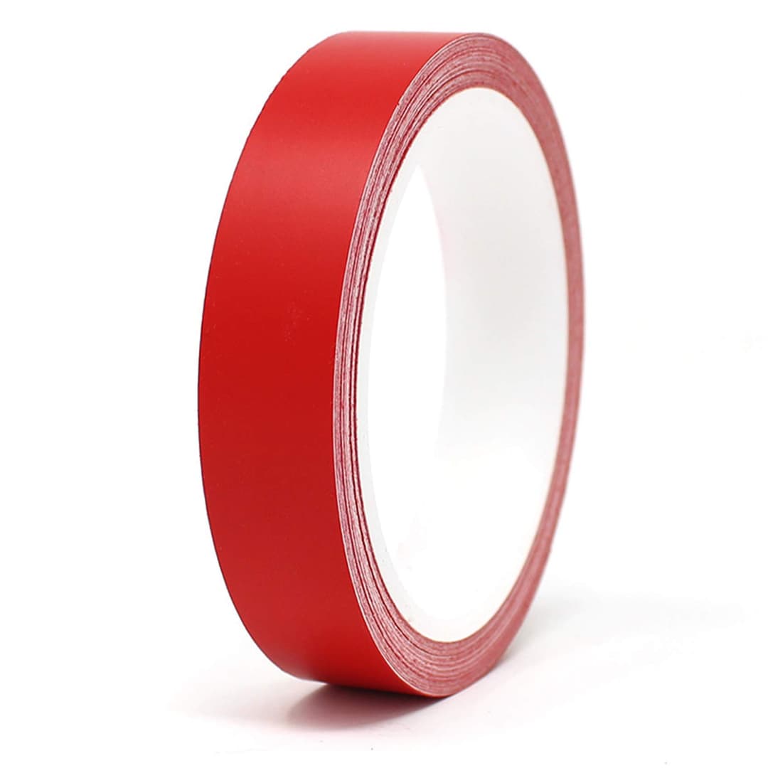 Vinyl Trim Stripe 33ft Tape Pinstriping Striping Sticker for Car Motorcycle Bike Truck Boat Decal for Crafting Handicrafts Model Making self-adhesive (Matt red, 0,393“)