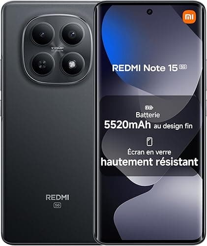 XIAOMI Redmi Note 15 5G, Smartphone 8+256 GB, Ultra-slim …