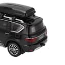 RiToEasysports Modèle de Voiture SUV 1/32 en Métal Alliage Moulé Sous Pression Jouet Voiture avec Son et Lumière pour Garçons et Filles (Noir) - 8