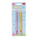 Legami Set of 2 Erasable Gel Pens, Easter Edition, Pens with Erasable Thermosensitive Ink, Pink, Purple, Erase Without Using Up the Paper, 0.7 mm Tip - 4