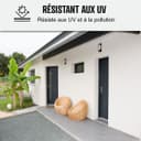 Siloxane facade paint, water resistant – durable up to 15 years – renovation facade, polishing wall – Arcafacade Siloxane – white (Ral 9003) – 10 l (+ or 60 m2 in 1 layer) – Arcane Industry - 3