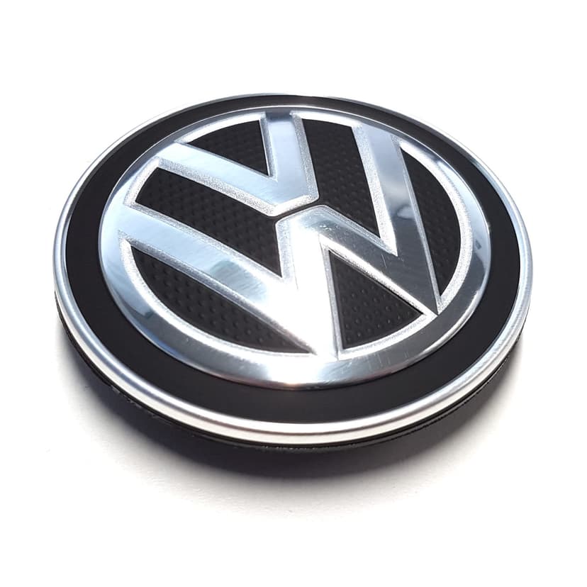 Volkswagen Universal Hub Cap Wheel Trim 5G0 Gloss Chrome Silver - 1