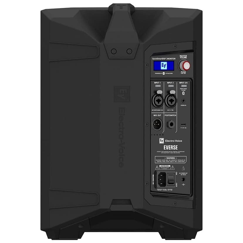 Active Portable Speaker on Battery, Everse 8 by Electro-Voice. 200W Power, Extended Frequency Response, Sound Pressure 121 DB, Wide Direction, Speaker Ø8 + Tweeter Ø1. - 4