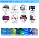 Lecteur CD DVD Externe,Antika USB 3.0 Portable Graveur et Lecteur de CD-RW/DVD-RW Portable Compatible avec Ordinateurs Windows XP/7/8/10 Mac, MacBook Air/Pro - 3